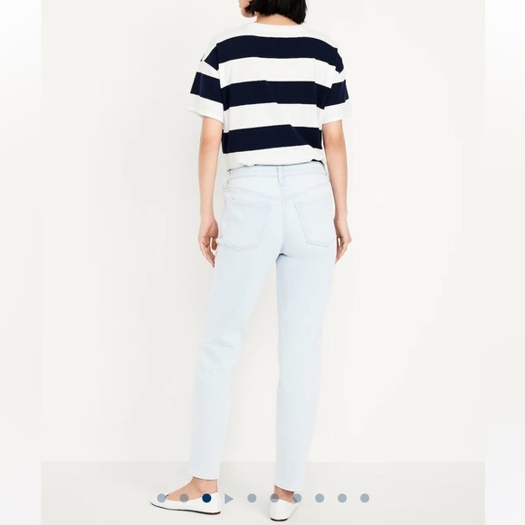 Old Navy High Waisted OG Straight Ankle Jeans - Picture 3 of 5